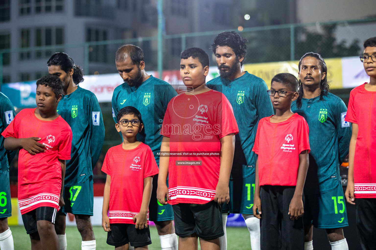 Opening of Sonee Sports Golden Futsal Challenge 2023 held on 4th Feb 2023 in Hulhumale, Male', Maldives. Photos by Nausham Waheed