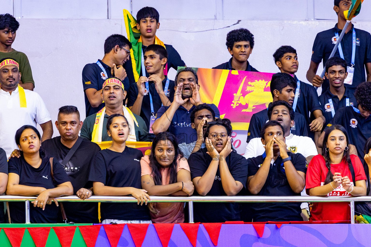 Maldives vs SriLanka in Day 2 of Under 16 Woman's Asian Cup SABA Qualifiers 2025 was held in Social Center, Male', Maldives on Friday, 13th June 2025. Photos: Nausham Waheed / images.mv