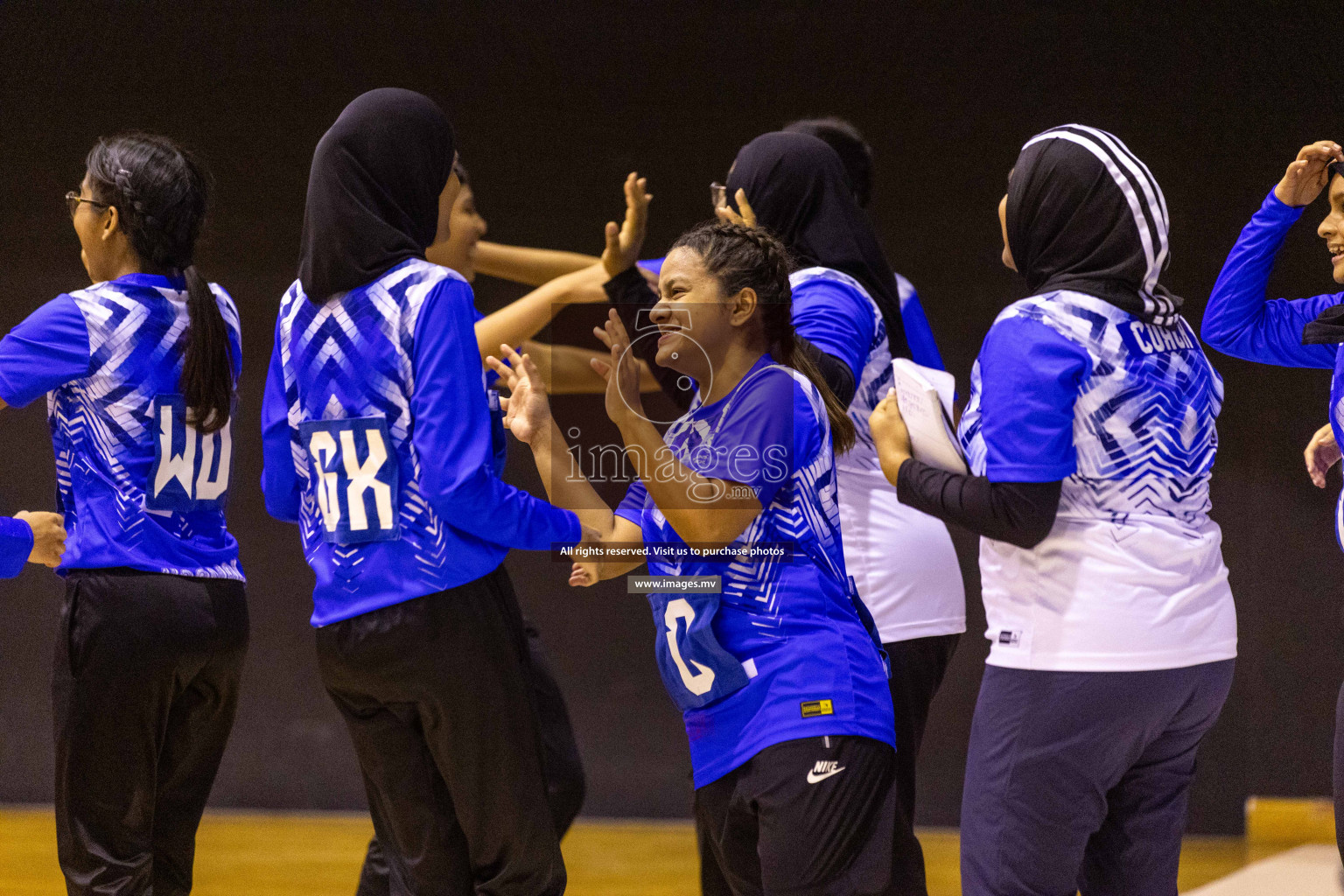 Day3 of 24th Interschool Netball Tournament 2023 was held in Social Center, Male', Maldives on 29th October 2023. Photos: Nausham Waheed, Mohamed Mahfooz Moosa / images.mv