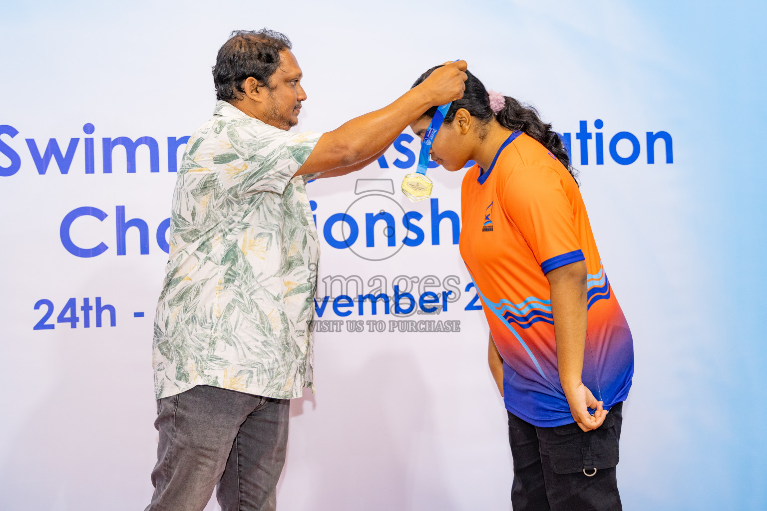 18th Swimming Association Championship 2025, Closing Ceremony was held on Saturday, 29th November 2025 at Swimming Track Hulhumale', Maldives. Photos: Areef Adam / images.mv