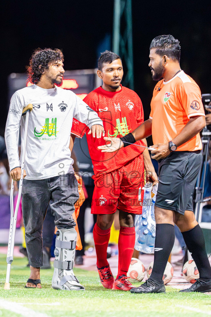 Kanmathi SC VS Kanmathi FC in Day 5 - Fonadhoo Youth Futsal Challenge 2025 held in Fonadhoo Futsal Stadium, L. Fonadhoo, Maldives on Thursday, 30th October 2025 Photos: Arif Rasheed / images.mv
