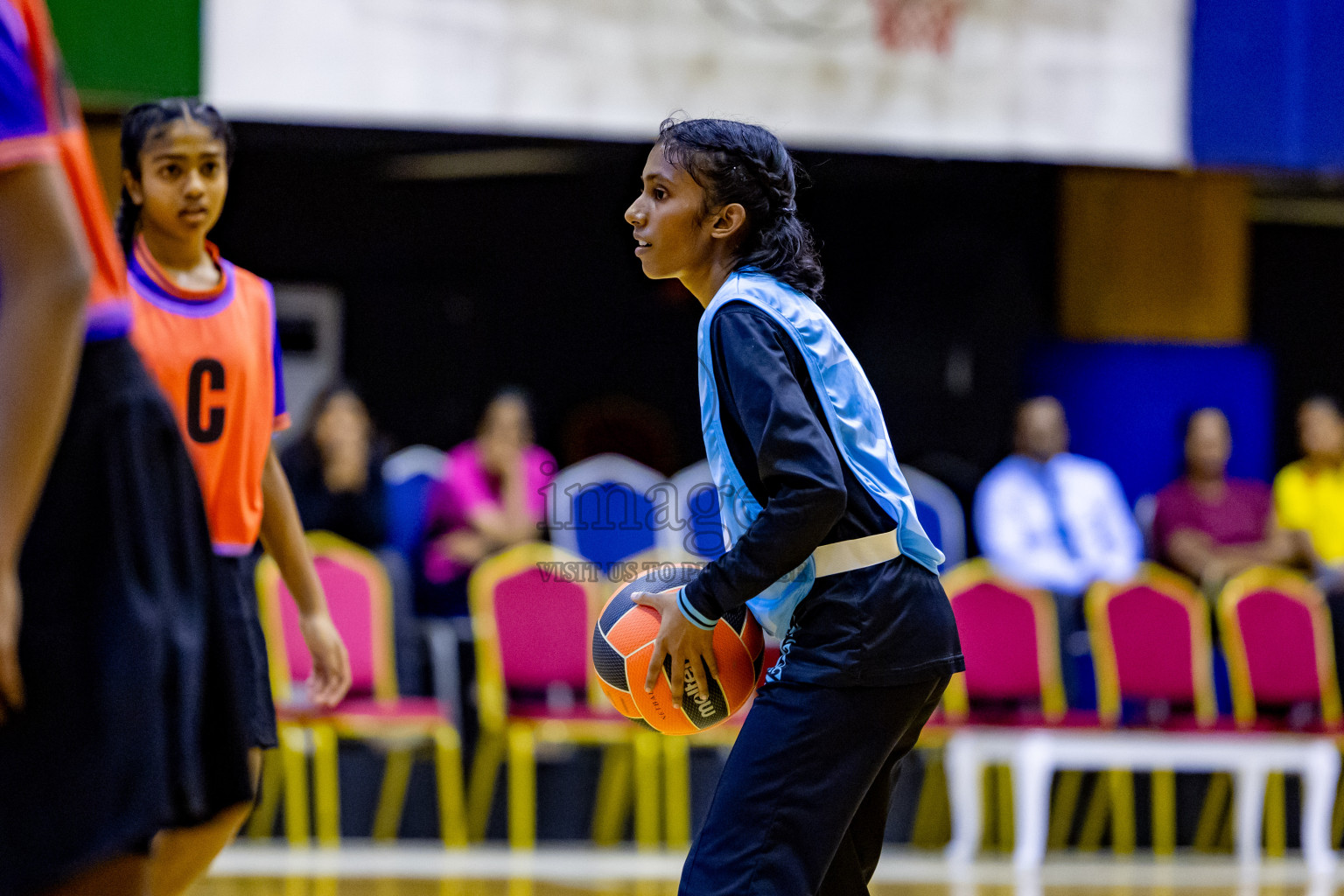 Day 14 of 25th Inter-School Netball Tournament was held in Social Center at Male', Maldives on Sunday, 25th August 2024. Photos: Nausham Waheed / images.mv