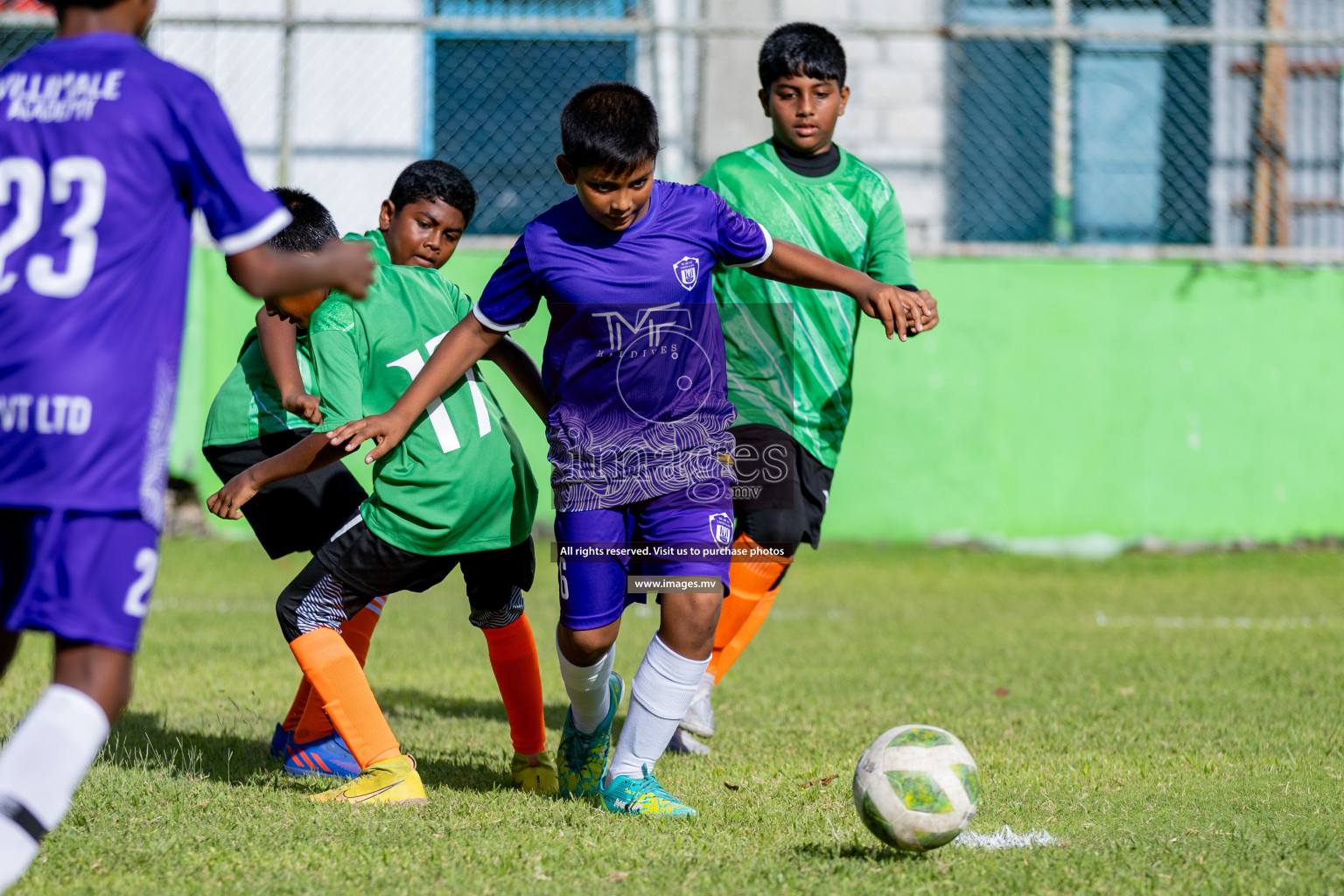 Day 1 of MILO Academy Championship 2023 (U12) was held in Henveiru Football Grounds, Male', Maldives, on Friday, 18th August 2023.