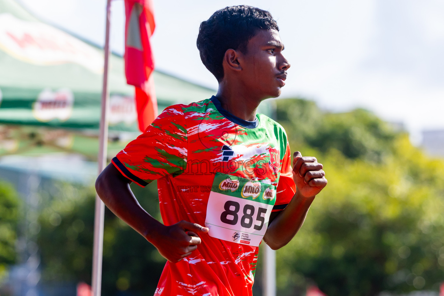 Day 2 of Inter-school Athletics Championship 2025 held in Ekuveni Synthetic Track, Male', Maldives on Tuesday, 07th October 2025. Photos by: Nausham Waheed / Images.mv