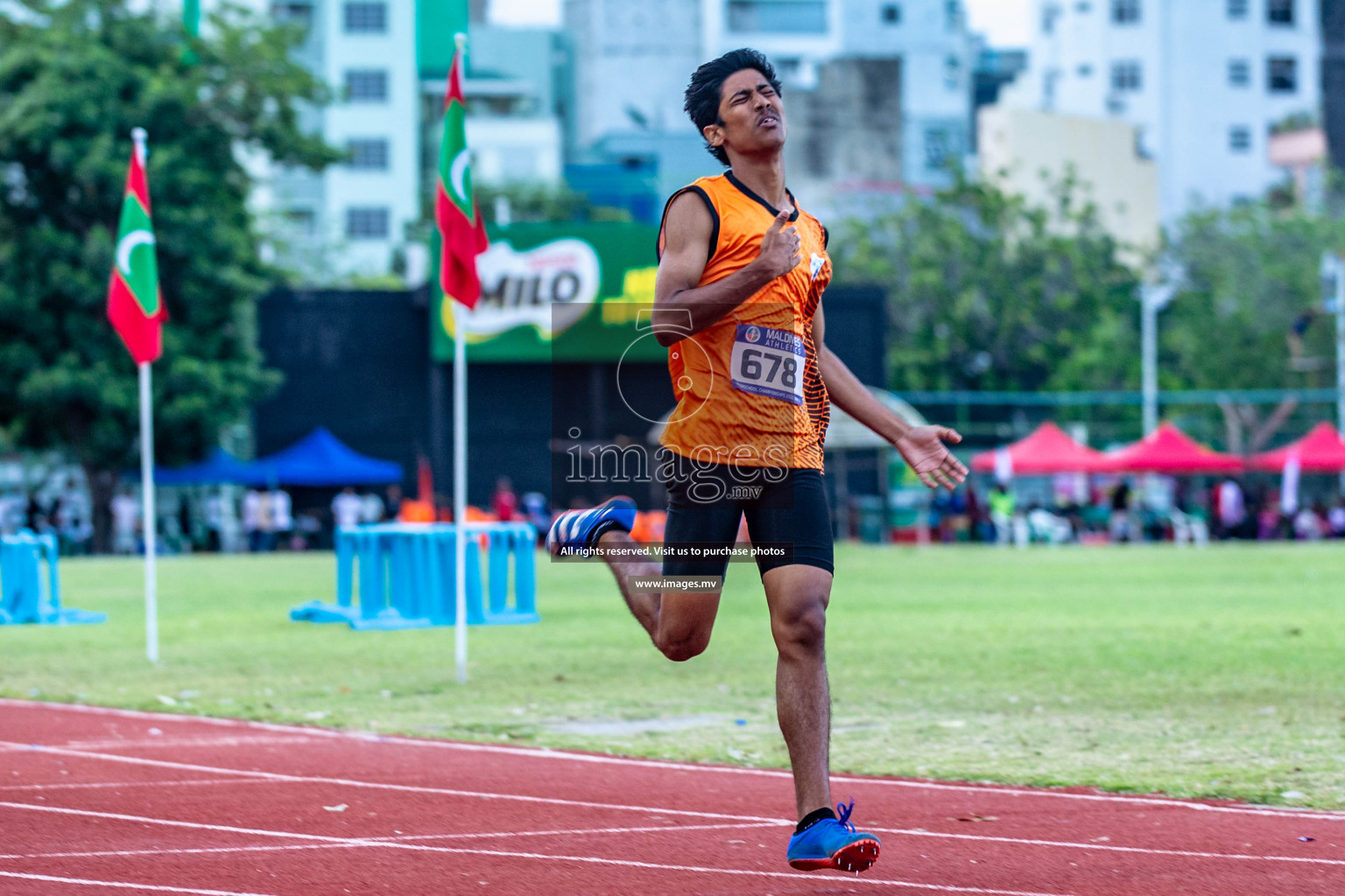 Day 4 of Inter-School Athletics Championship held in Male', Maldives on 26th May 2022. Photos by: Maanish / images.mv