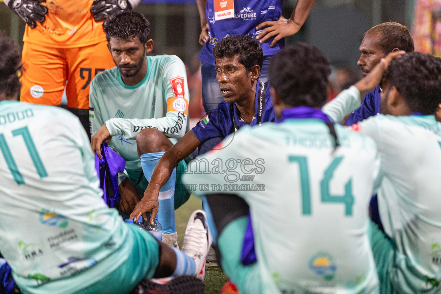 AA Thoddoo vs AA Feridhoo in Day 6 of Golden Futsal Challenge 2024 was held on Saturday, 20th January 2024, in Hulhumale', Maldives Photos: Nausham Waheed / images.mv