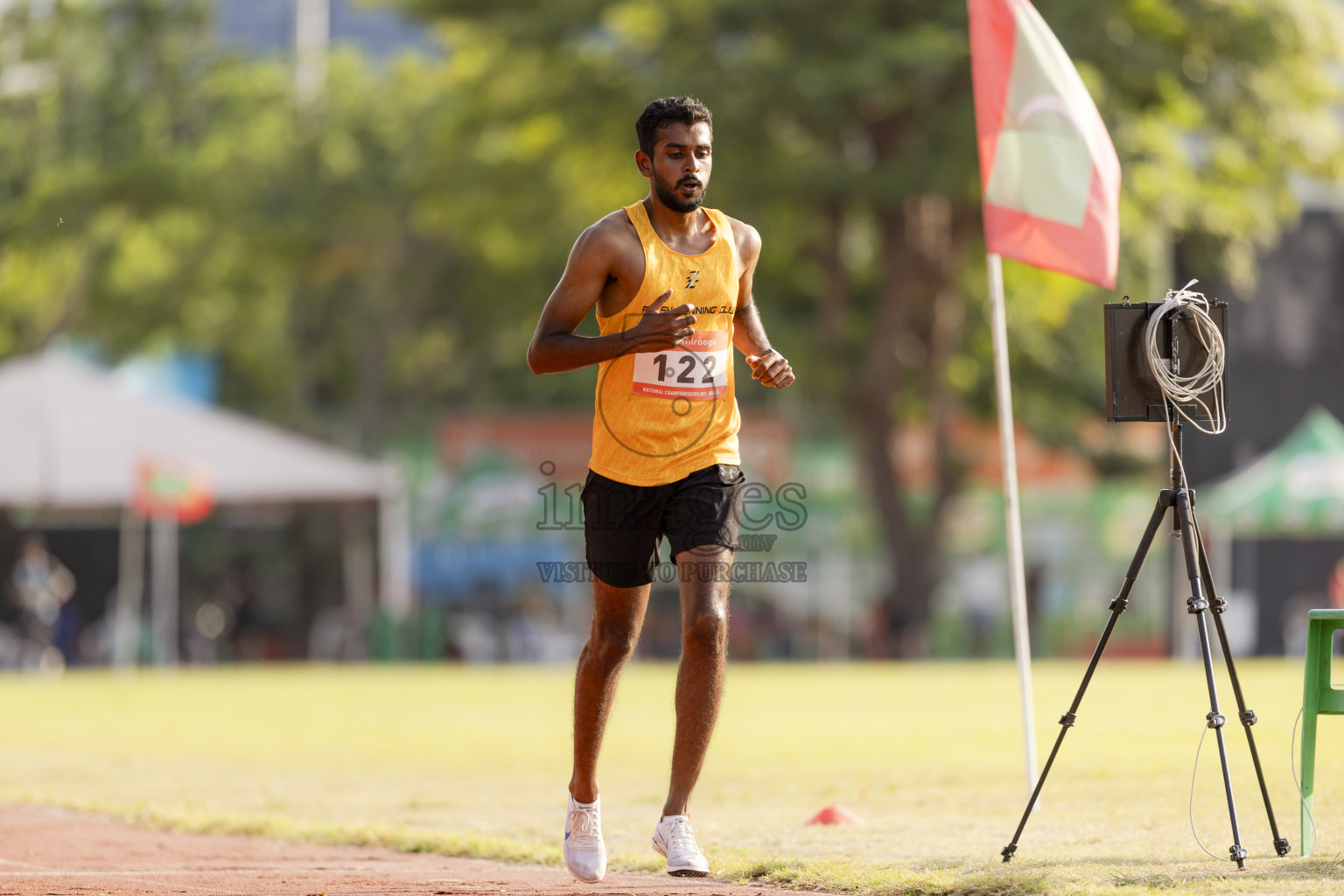 Day 1 of National Athletics Championship 2025 was held at Ekuveni Running Ground in Male', Maldives on Thursday, 14th August 2025. Photos: Hasni / images.mv