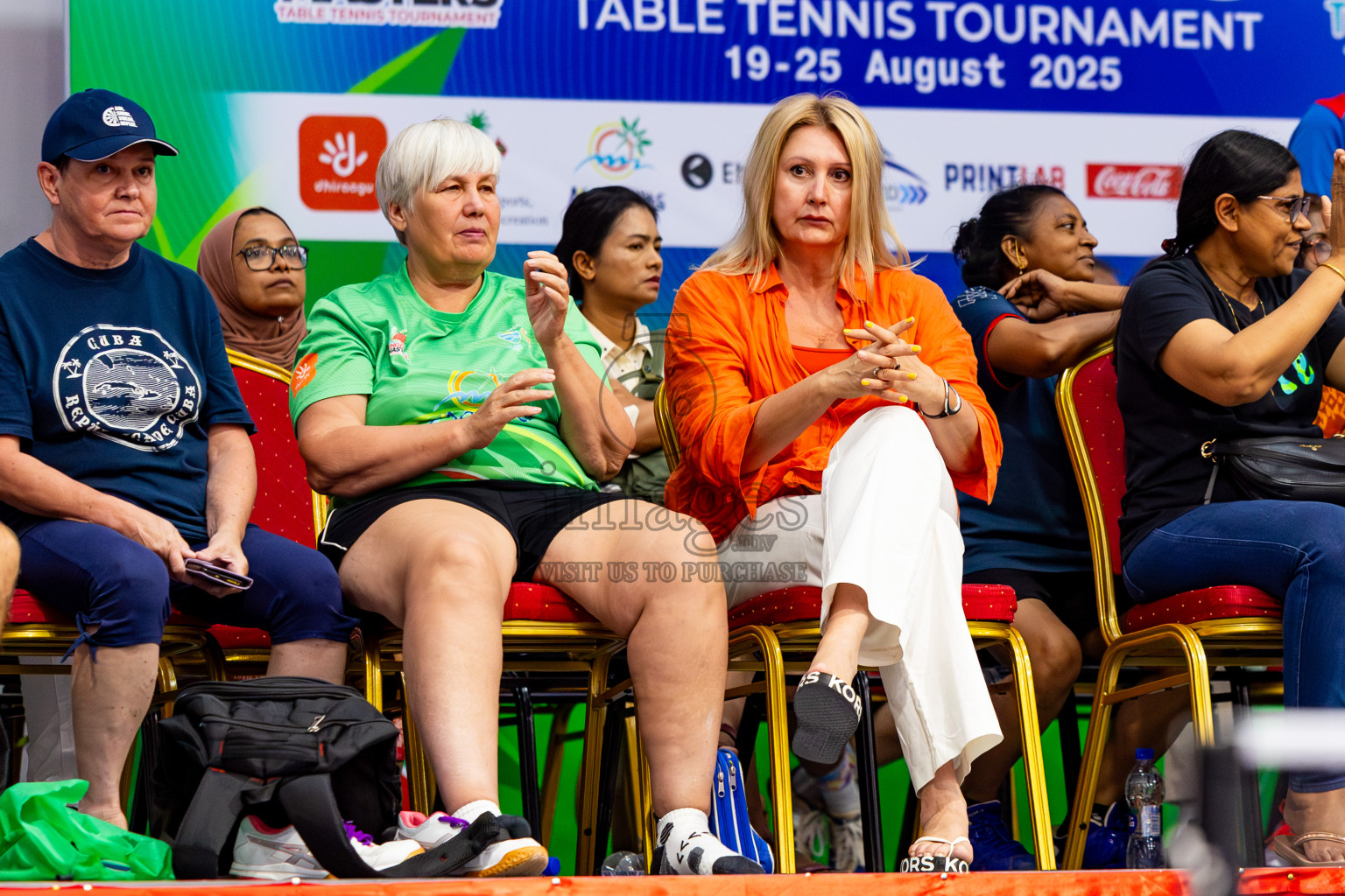 Day 2 of 1st Thoddoo Masters Table Tennis Tournament was held on Friday, 22nd August 2025 in AA Thoddoo, Maldives. Photos: Nausham Waheed / images.mv