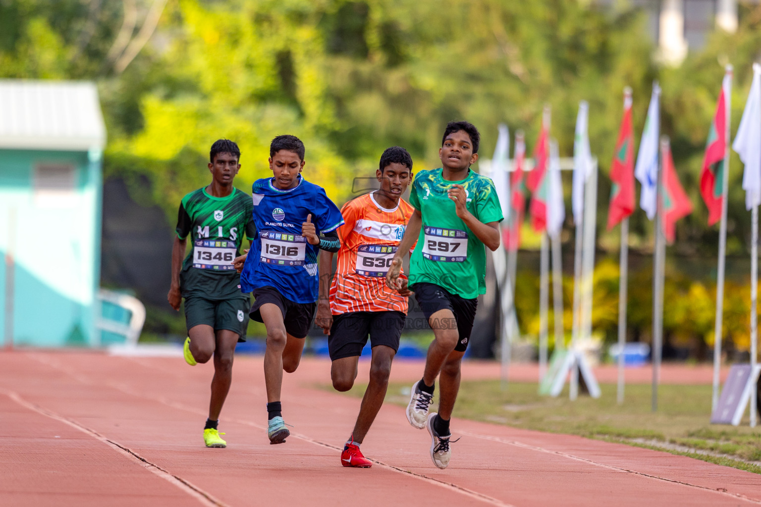 MWSC Interschool Athletics Championships 2024 - Day 3
Day 3 of MWSC Interschool Athletics Championships 2024 held in Hulhumale Running Track, Hulhumale, Maldives on Monday, 11th November 2024. Photos by: Ismail Thoriq / Images.mv