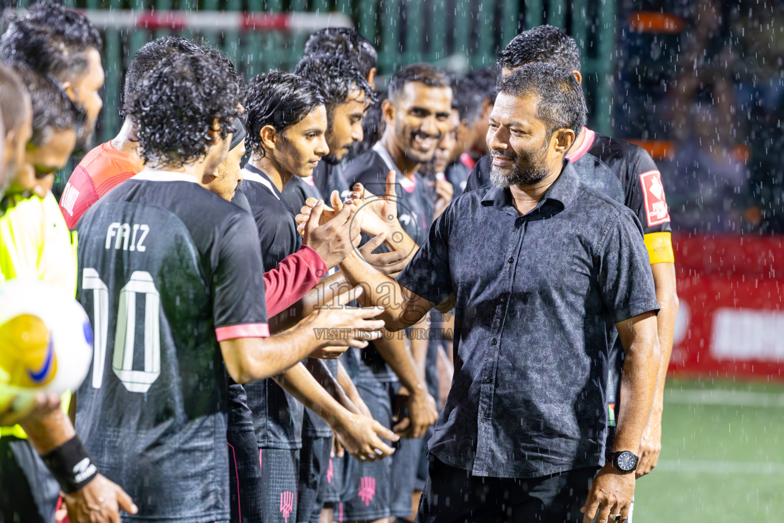 Lh Naifaru vs Lh Kurendhoo on Day 22 of Golden Futsal Challenge 2025 was held on Sunday , 26th January 2025, in Hulhumale', Maldives.
Photos: Ismail Thoriq / images.mv