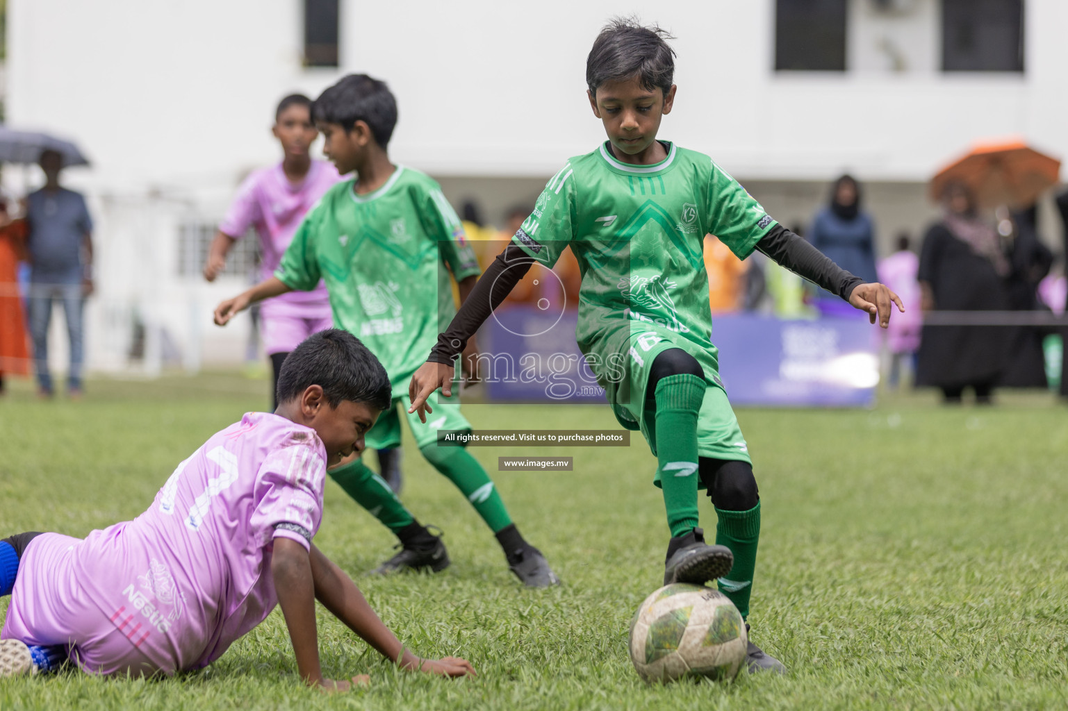 Day 1 of Nestle kids football fiesta, held in Henveyru Football Stadium, Male', Maldives on Wednesday, 11th October 2023 Photos: Shut Abdul Sattar/ Images.mv