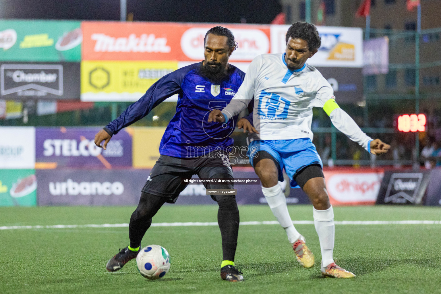 Team Fenaka vs Club AVSEC in Club Maldives Cup 2023 held in Hulhumale, Maldives, on Tuesday, 18th July 2023 Photos: Nausham Waheed / images.mv