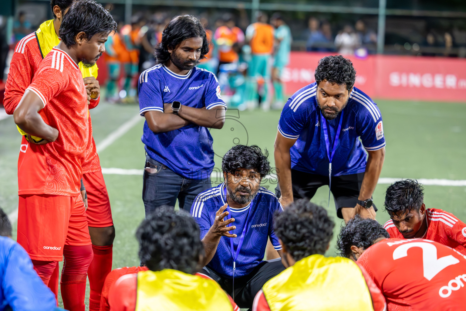 Maldivian vs Ooredoo in Club Maldives Cup 2024 held in Rehendi Futsal Ground, Hulhumale', Maldives on Thursday, 3rd October 2024.
Photos: Ismail Thoriq / images.mv