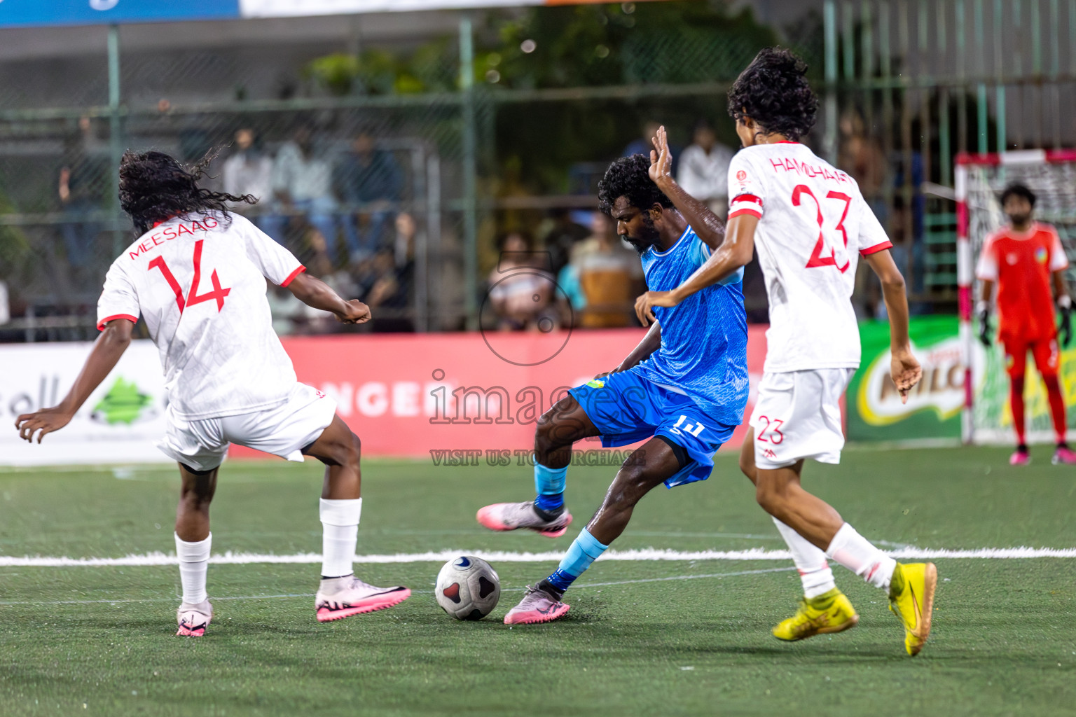 Club Fen vs Club Aasandha in Club Maldives Cup 2024 held in Rehendi Futsal Ground, Hulhumale', Maldives on Friday, 27th September 2024. 
Photos: Hassan Simah / images.mv