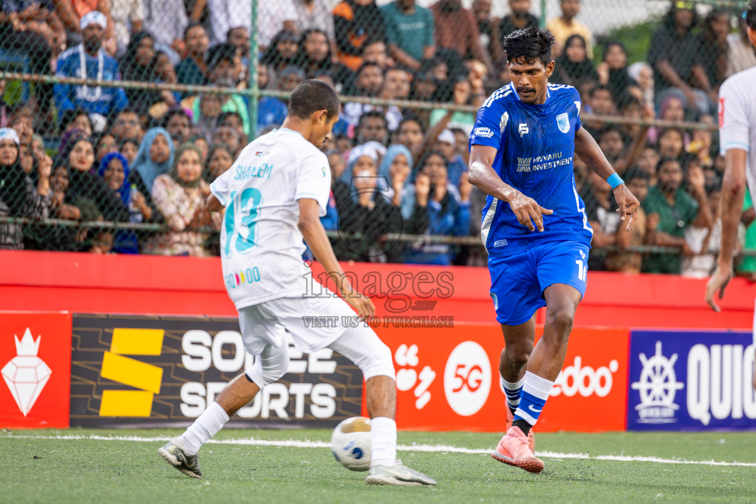 AA. Mathiveri VS AA. Thoddoo in Atoll Round Final on Day 20 of Golden Futsal Challenge 2025 was held on Friday, 24th January 2025, in Hulhumale', Maldives. Photos: Ismail Thoriq / images.mv