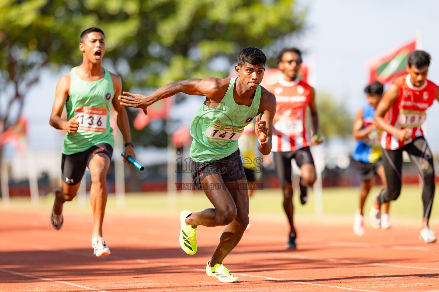 Day 3 of National Athletics Championship 2025 was held at Ekuveni Running Ground in Male', Maldives on Saturday, 16th August 2025. Photos: Hasni / images.mv