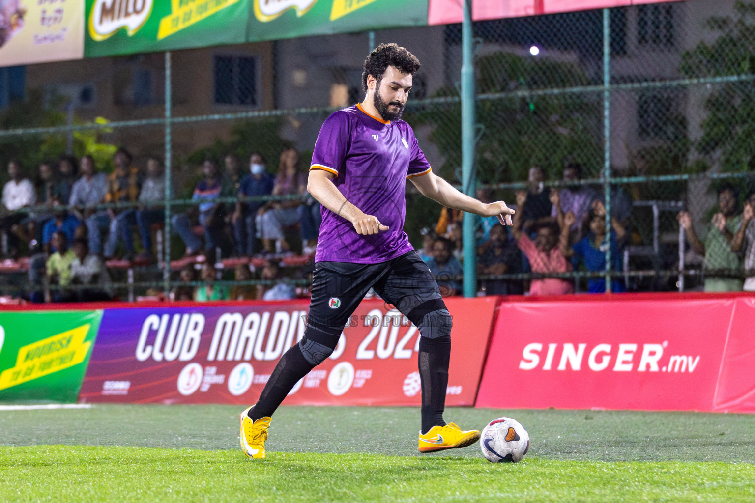 HEALTH RC vs MALDIVES TOURISM CLUB in Club Maldives Classic 2024 held in Rehendi Futsal Ground, Hulhumale', Maldives on Tuesday, 10th September 2024. 
Photos: Mohamed Mahfooz Moosa / images.mv