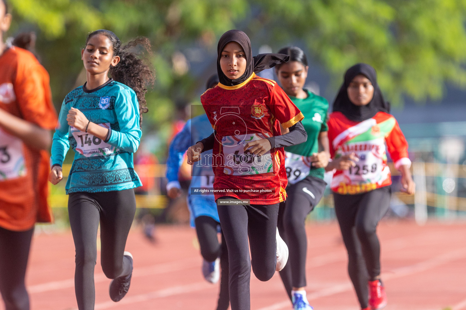 Day two of Inter School Athletics Championship 2023 was held at Hulhumale' Running Track at Hulhumale', Maldives on Sunday, 15th May 2023. Photos: Shuu/ Images.mv