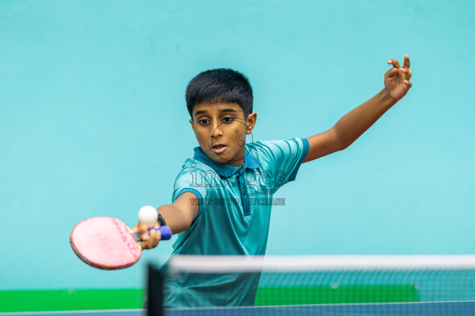 Day 3 of Interschool Table Tennis Tournament 2025 held at Male' TT Hall, Male', Maldives on Saturday, 17th May 2025. Photos By: Mohamed Mahfooz Moosa / images.mv