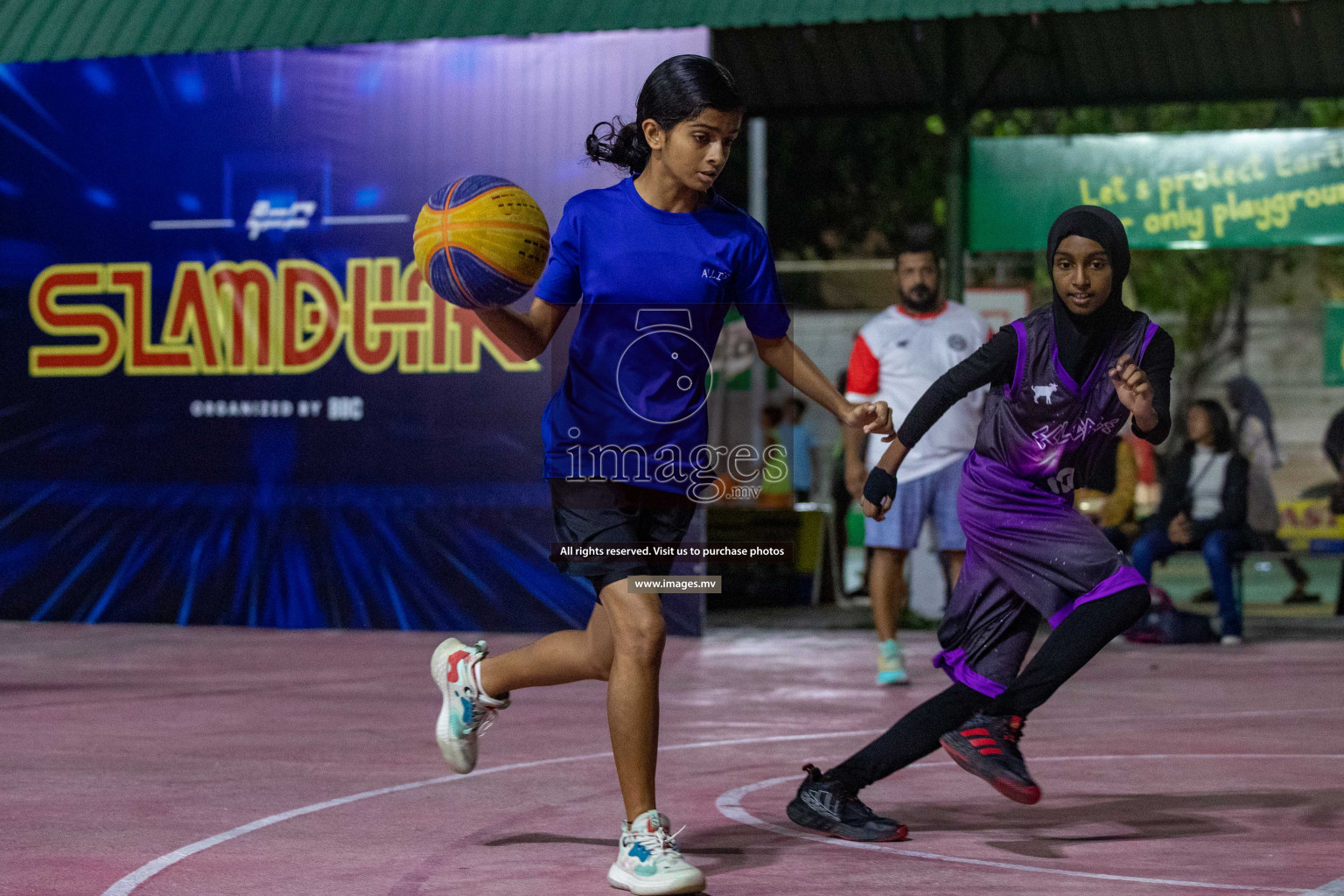 Day 5 of Slamdunk by Sosal on 16th April 2023 held in Male'. Photos: Nausham Waheed / images.mv