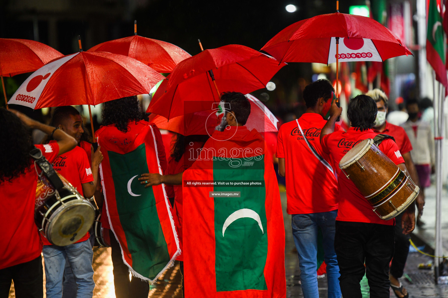 Maldives vs Nepal in SAFF Championship 2021 held on 1st October 2021 in Galolhu National Stadium, Male', Maldives