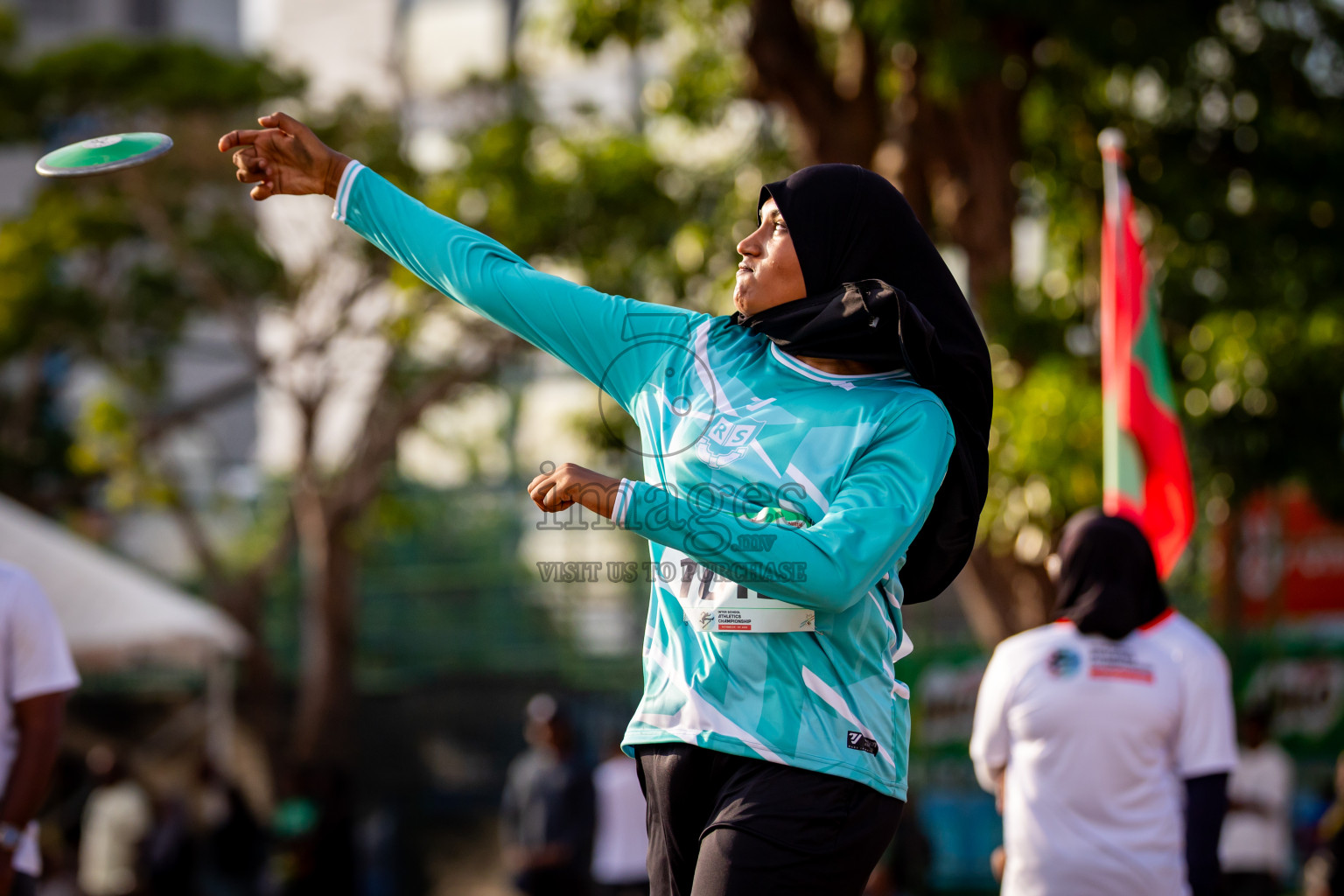 Day 3 of Inter-school Athletics Championship 2025 held in Ekuveni Synthetic Track, Male', Maldives on Wednesday, 08th October 2025. Photos by: Nausham Waheed / Images.mv