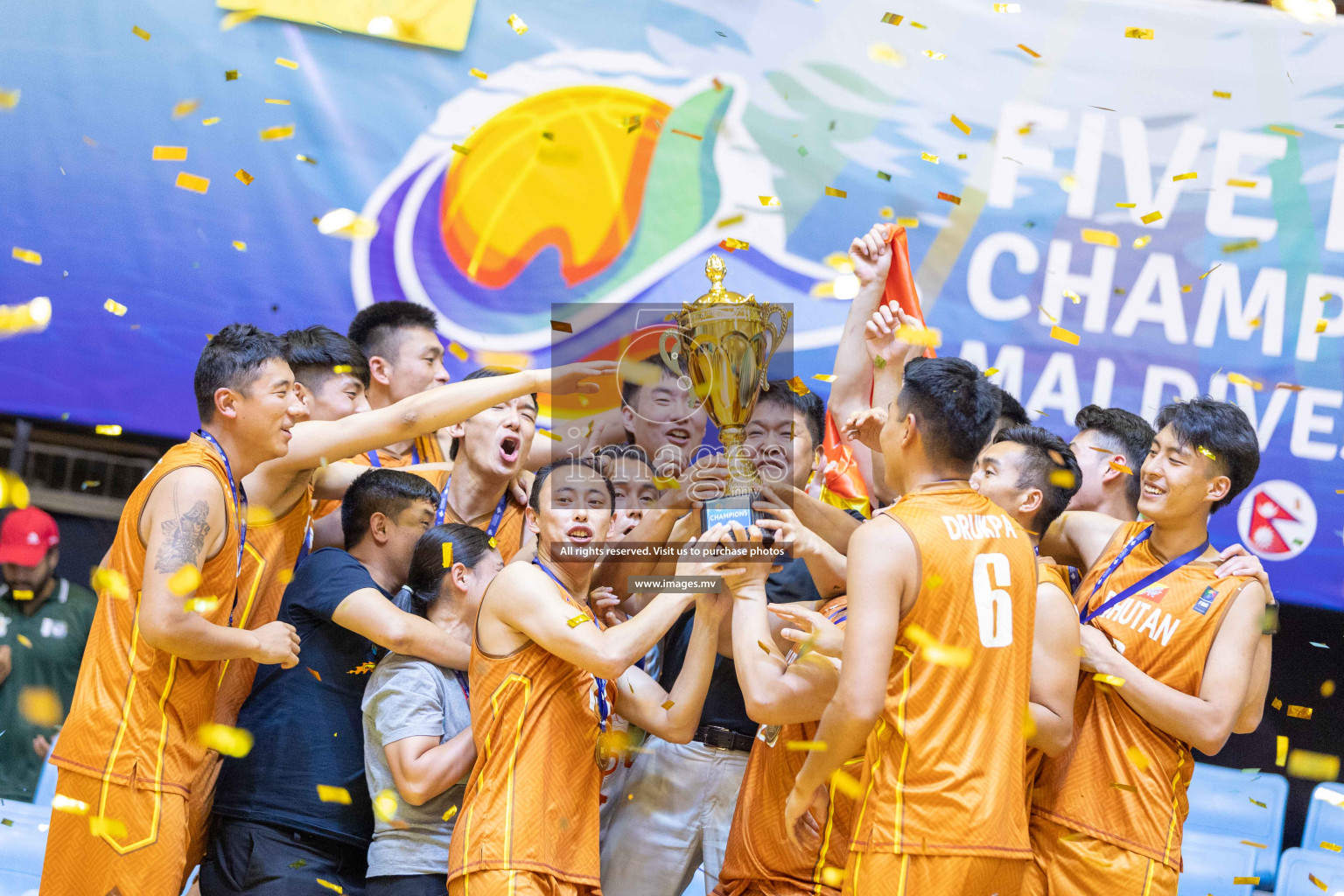 Bangladesh vs Bhutan in the final of Five Nation Championship 2023 was held in Social Center, Male', Maldives on Thursday, 22nd June 2023. Photos: Ismail Thoriq / images.mv