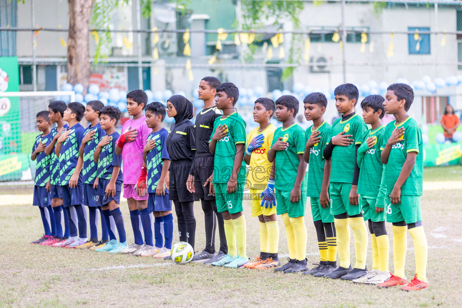 Day 3 of MILO Academy Championship 2024 - U12 was held at Henveiru Grounds in Male', Maldives on Thursday, 7th July 2024. Photos: Shuu Abdul Sattar / images.mv