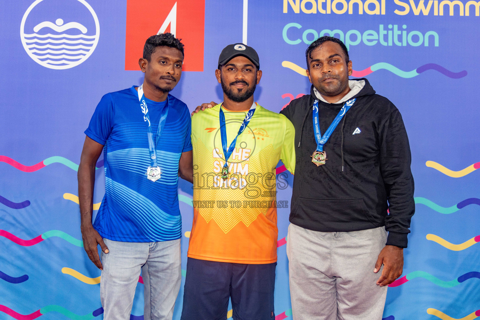 Day 5 of National Swimming Competition 2024 held in Hulhumale', Maldives on Tuesday, 17th December 2024. Photos: Hassan Simah / images.mv