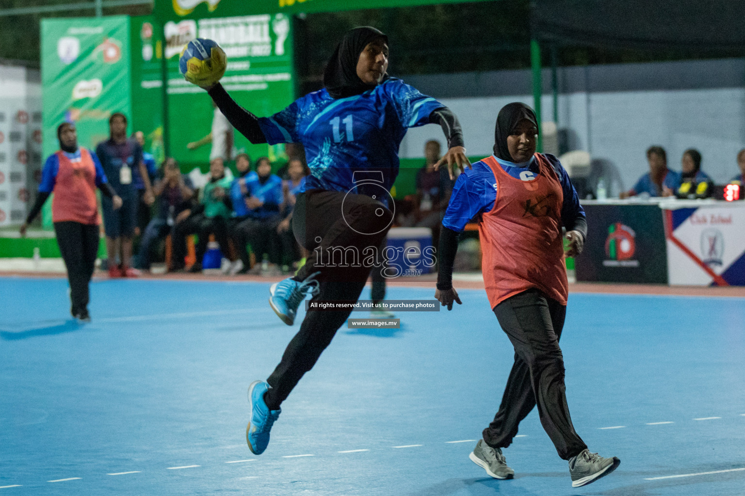 Day 13 of Milo 6th Inter Office Handball Tournament 2022 - Photos by Nausham Waheed & Hassan Simah