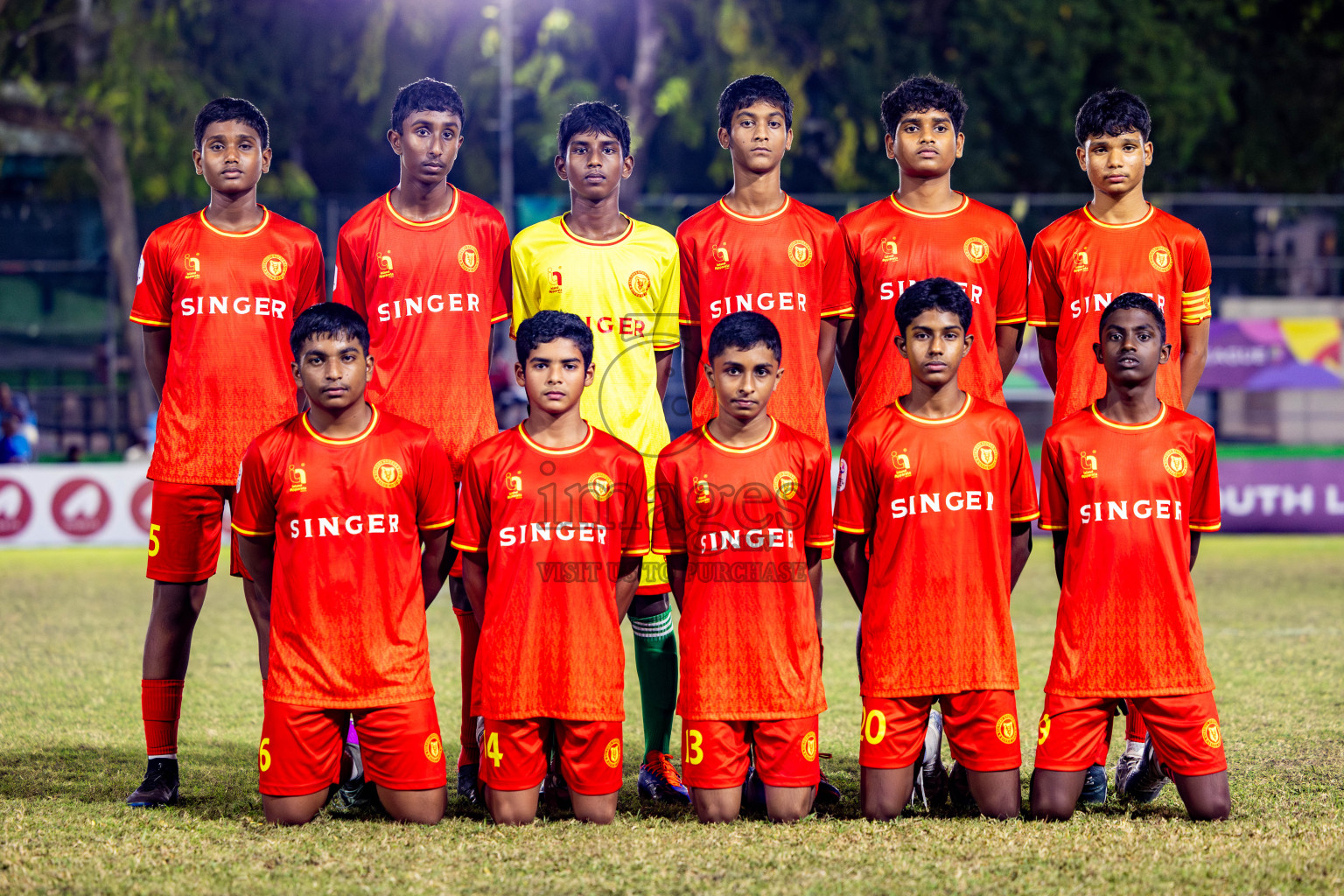 Victory Sports Club vs Hurriyya Sports Club (U14) in Day 9 of Dhivehi Youth League 2024 held at Henveiru Stadium on Saturday, 14th December 2024. Photos: Nausham Waheed / Images.mv