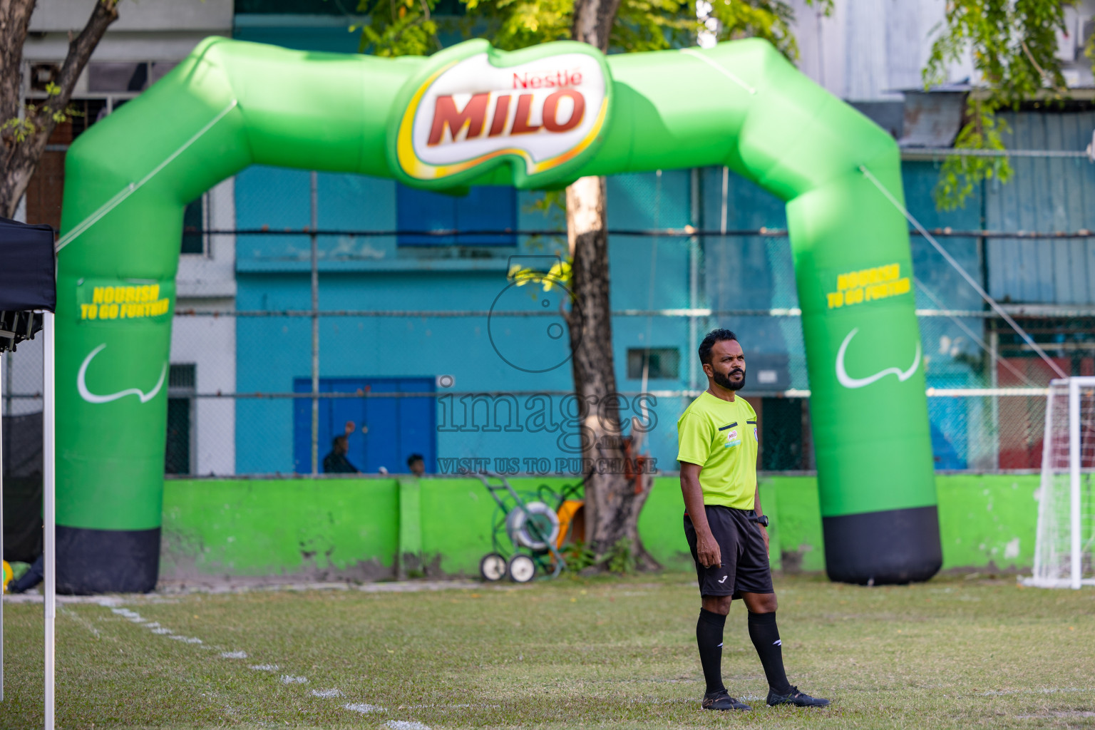 Day 2 of MILO Academy Championship 2025 was held on Friday, 14th February 2025 in Henveiru Stadium. 
Photos: Hassan Simah / Images.mv