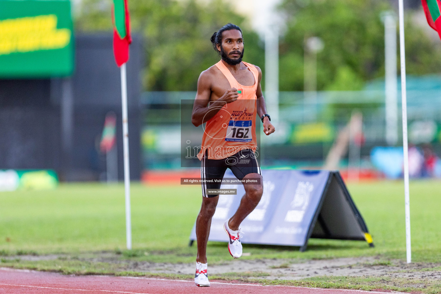 Day 1 of National Athletics Championship 2023 was held in Ekuveni Track at Male', Maldives on Thursday 23rd November 2023. Photos: Nausham Waheed / images.mv