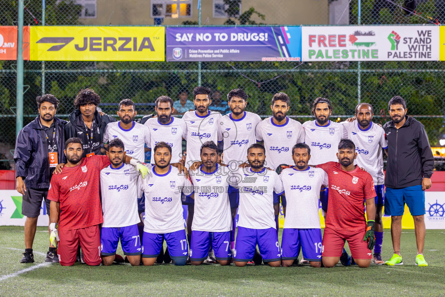 M Naalaafushi vs F Bilehdhoo in Day 32 of Golden Futsal Challenge 2024, held on Saturday, 17th February 2024 in Hulhumale', Maldives 
Photos: Ismail Thoriq / images.mv