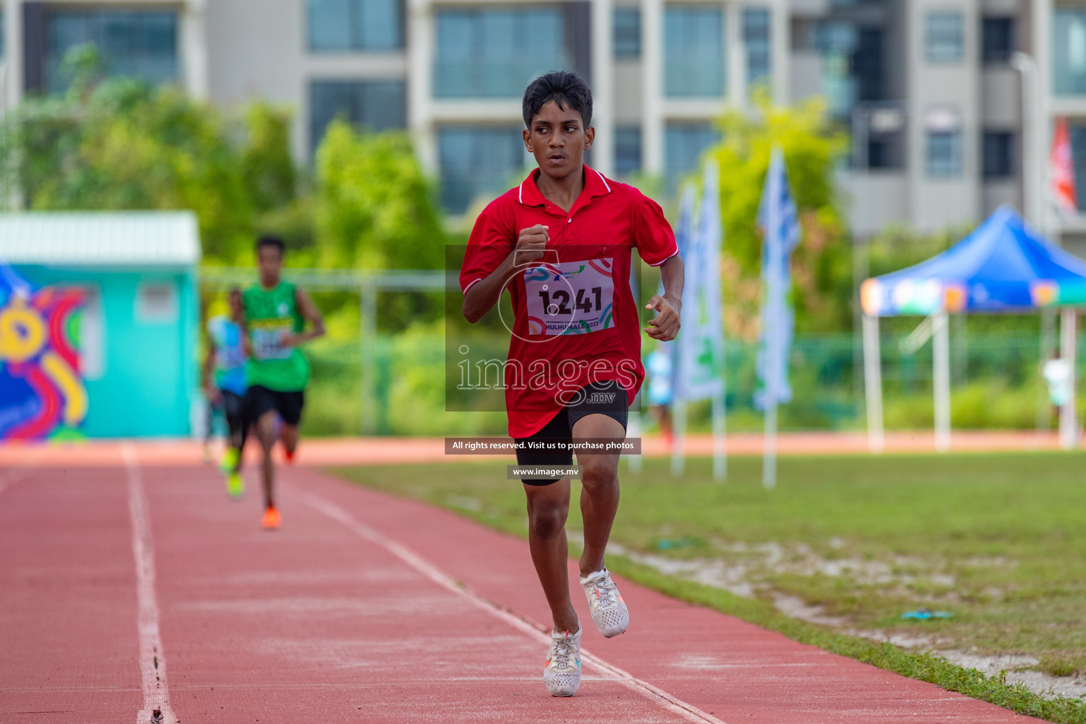 Day two of Inter School Athletics Championship 2023 was held at Hulhumale' Running Track at Hulhumale', Maldives on Sunday, 15th May 2023. Photos: Nausham Waheed / images.mv