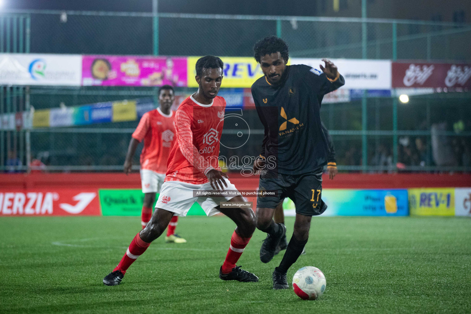 HA. Maarandhoo vs HA. Thuraakunu in Day 3 of Golden Futsal Challenge 2023 on 07 February 2023 in Hulhumale, Male, Maldives