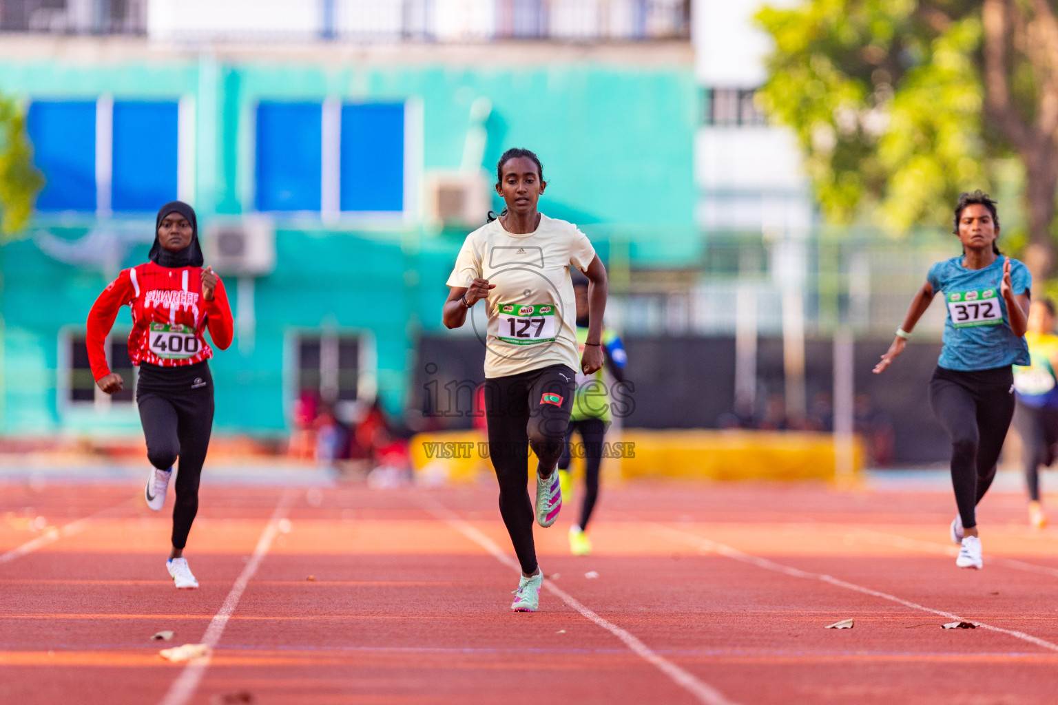 Day 2 of MILO Athletics Association Championship was held on Wednesday, 6th May 2024 in Male', Maldives. Photos: Nausham Waheed