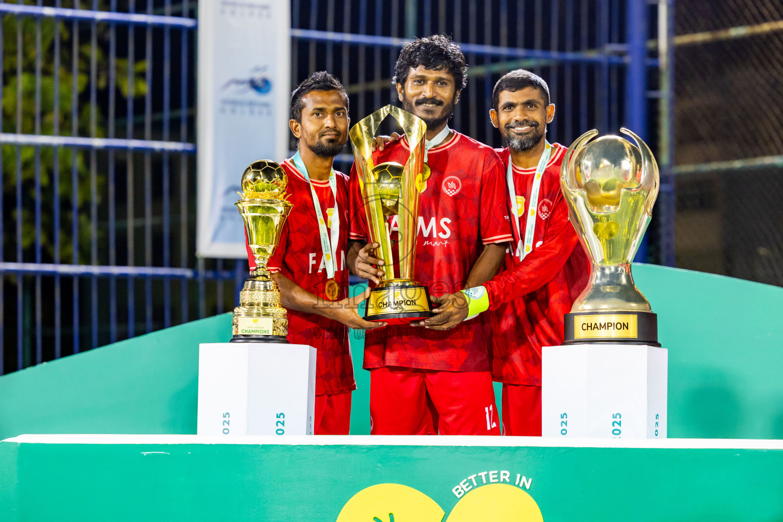 Closing Ceremony of Better in Baa Futsal Fiesta 2025 held in B. Eydhafushi, Maldives on Monday, 17th November 2025. Photos: Nausham Waheed / images.mv
