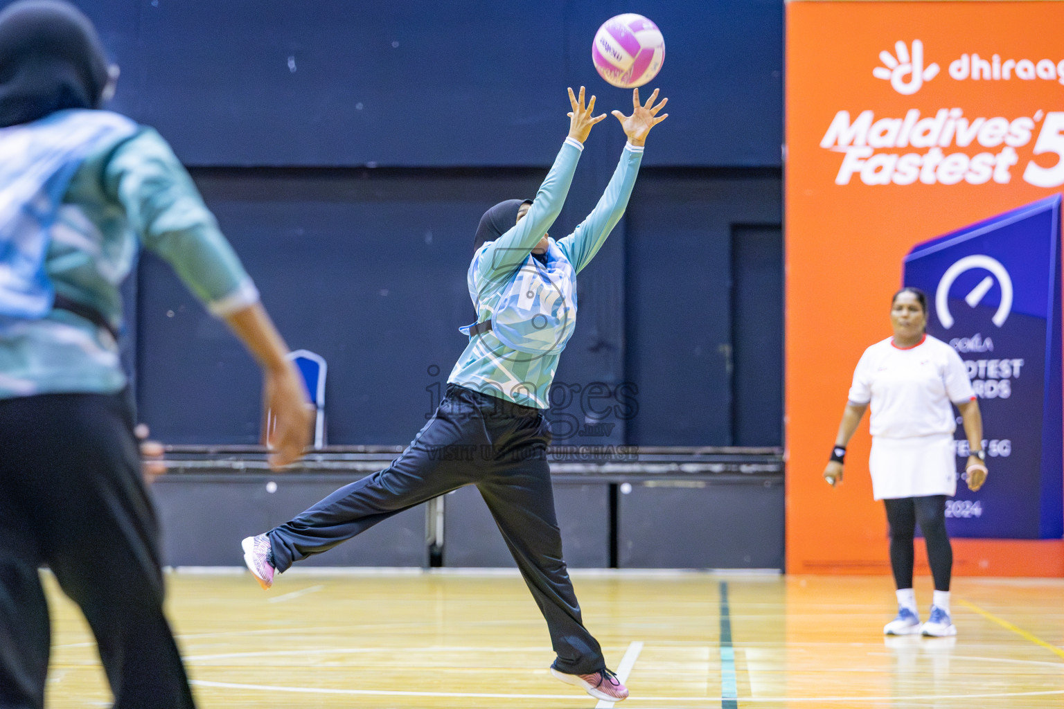 Day 14 of 26th Inter-School Netball Tournament 2025 was held in Social Center Indoor Hall on Tuesday, 4th November 2025. Photos: Areef Adam / images.mv