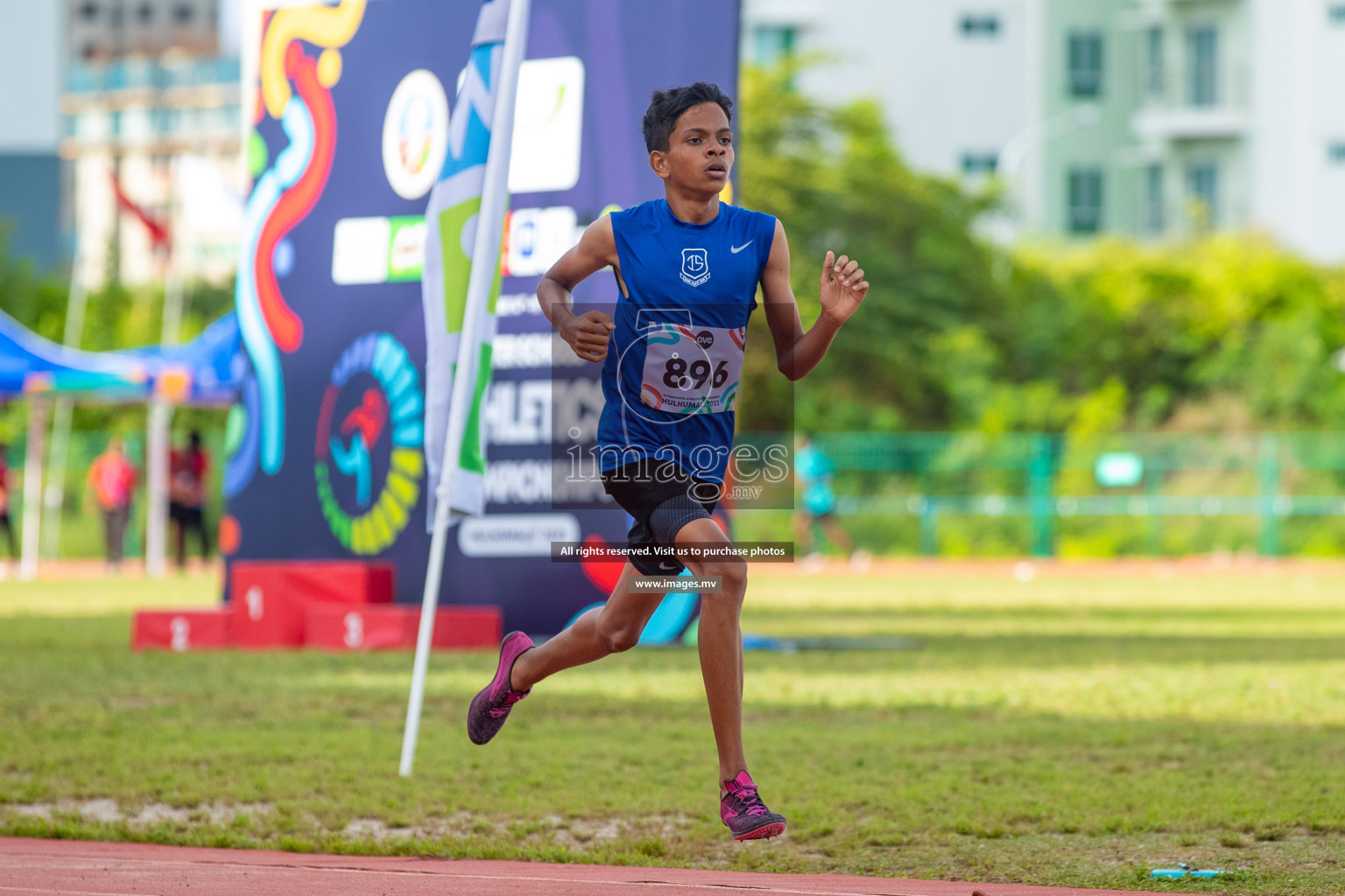 Day two of Inter School Athletics Championship 2023 was held at Hulhumale' Running Track at Hulhumale', Maldives on Sunday, 15th May 2023. Photos: Nausham Waheed / images.mv