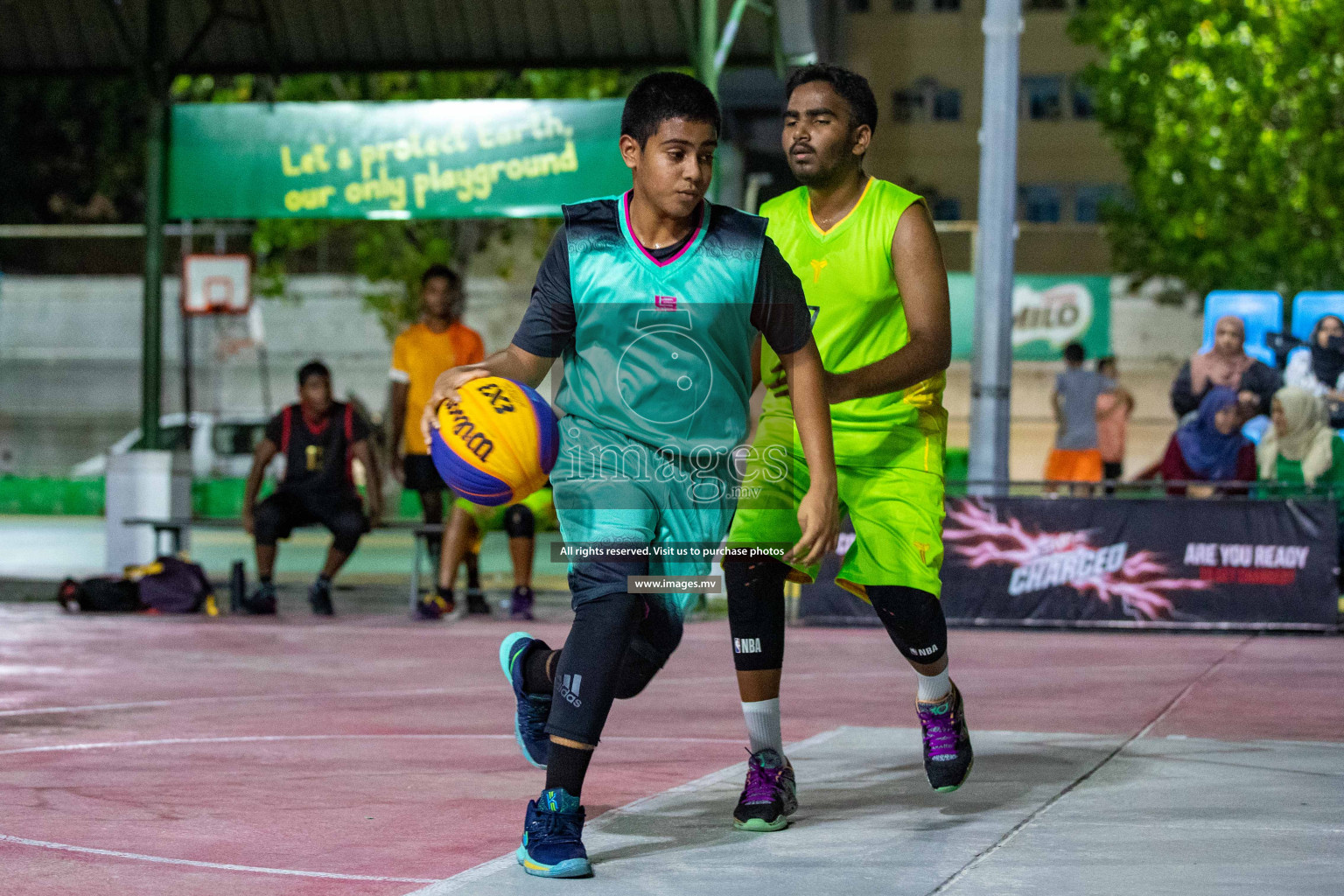 Day3 of Slamdunk by Sosal on 14th April 2023 held in Male'. Photos: Nausham waheed /images.mv