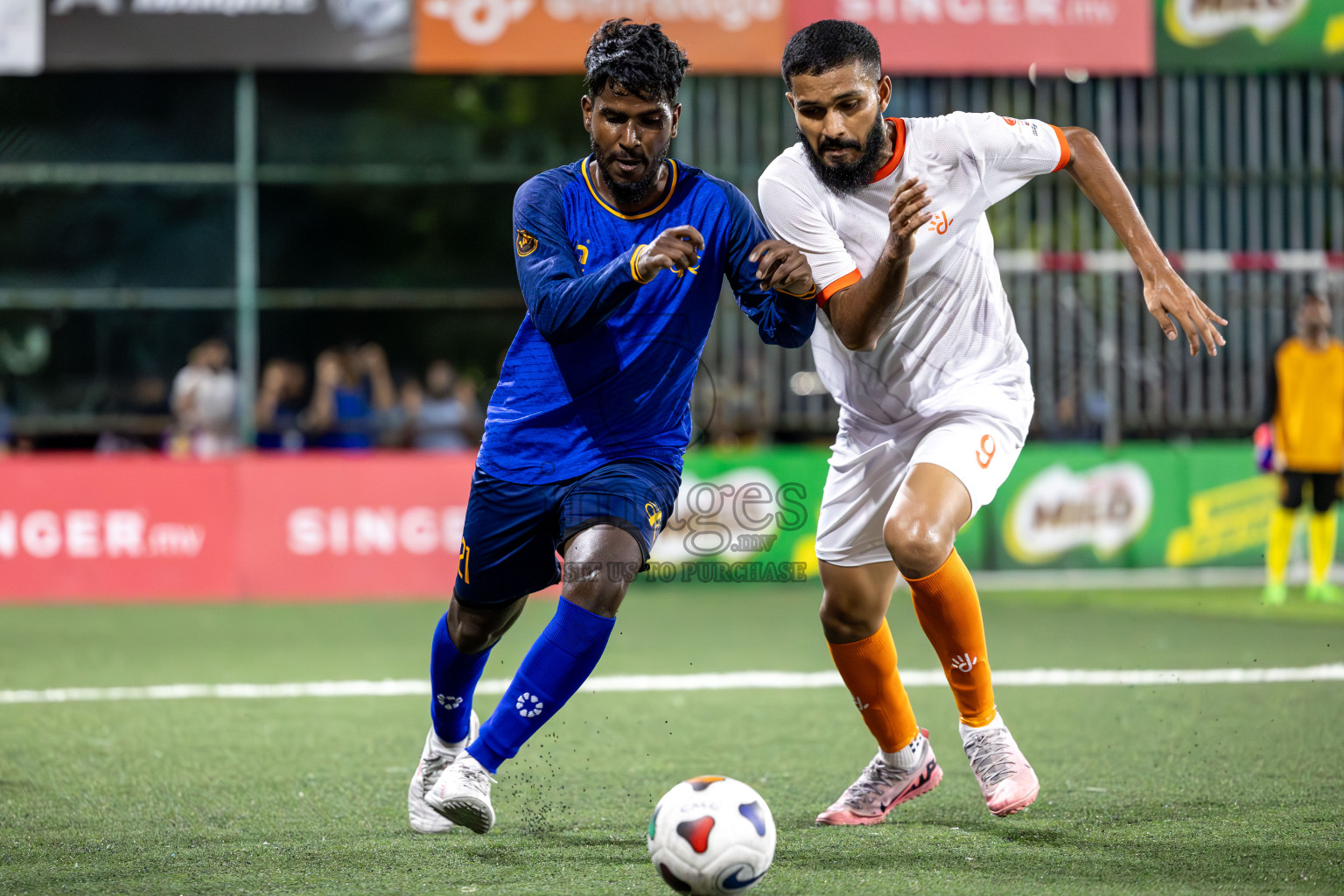 Customs RC vs Dhiraagu in Club Maldives Cup 2024 held in Rehendi Futsal Ground, Hulhumale', Maldives on Saturday, 28th September 2024. Photos: Ismail Thoriq / images.mv