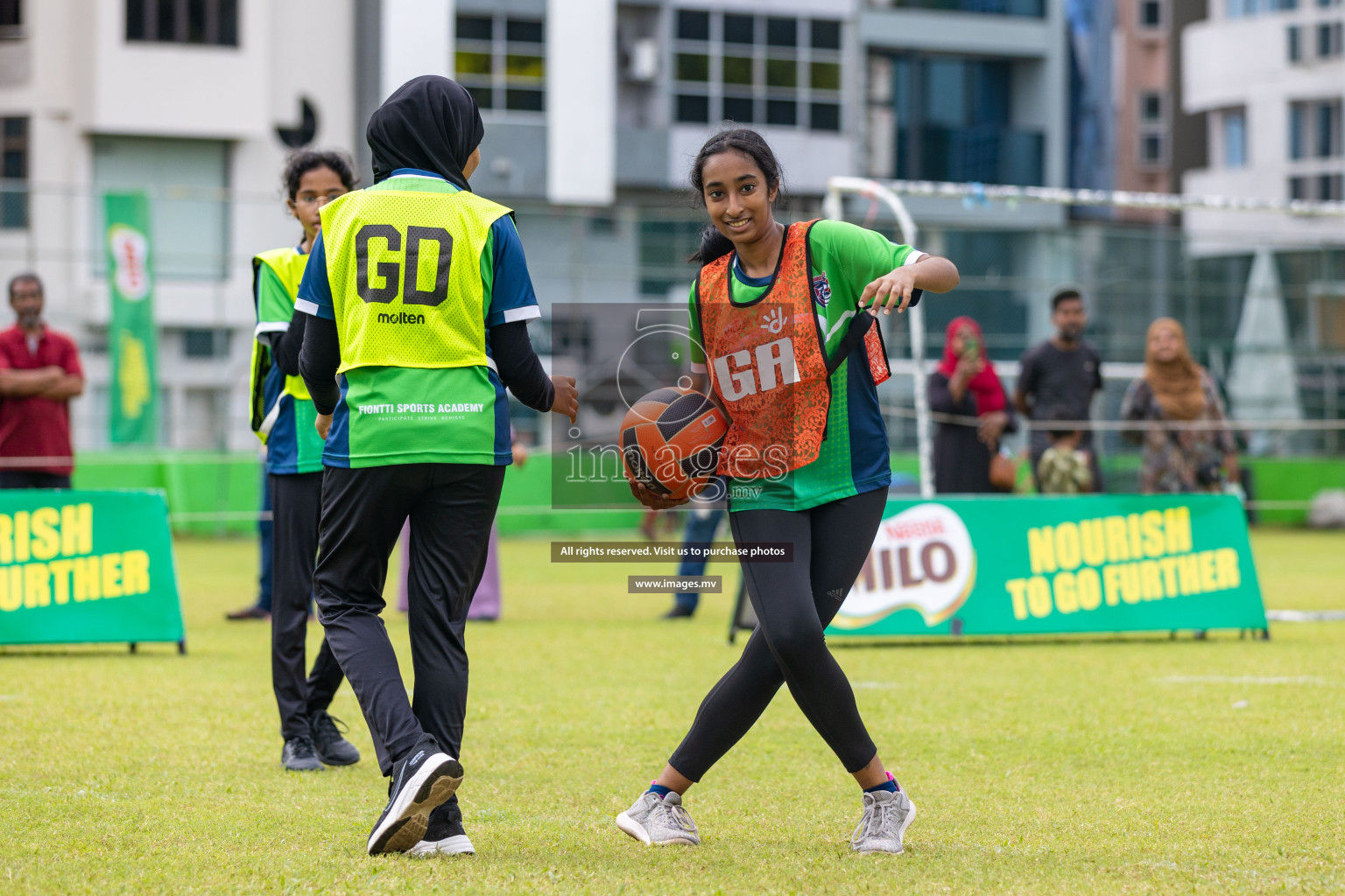 Day1 of Milo Fiontti Festival Netball 2023 was held in Male', Maldives on 12th May 2023. Photos: Nausham Waheed / images.mv