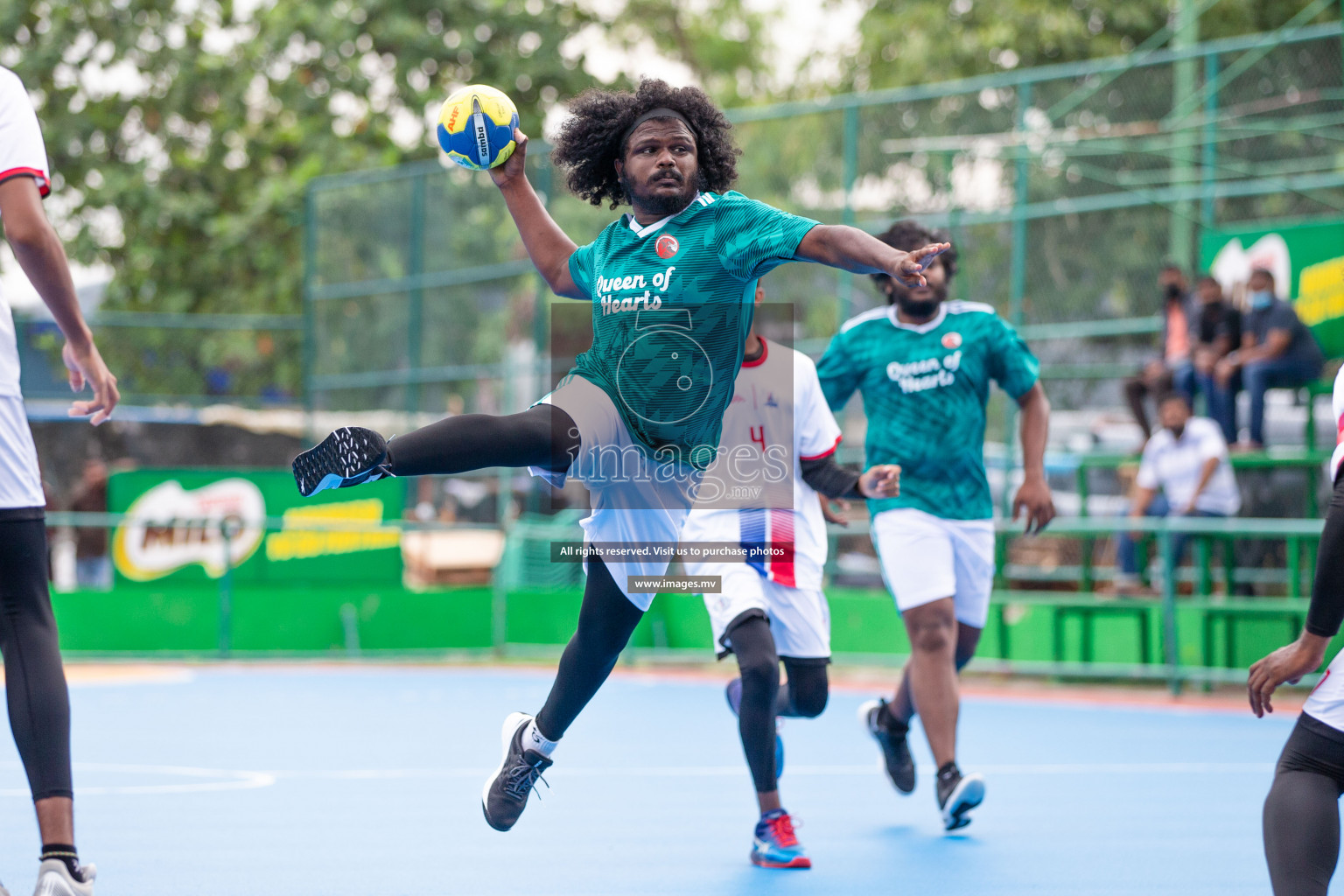 Milo 8th National Handball Tournament Day3, 17th December 2021, at Handball Ground, Male', Maldives. Photos by Shuu Abdul Sattar