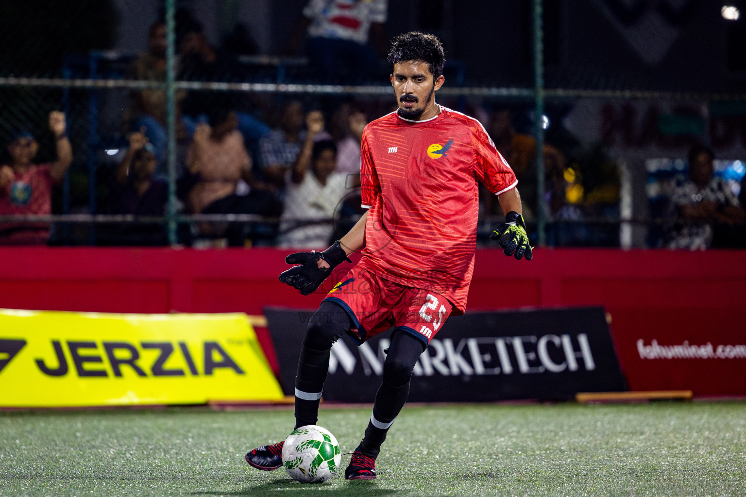 Smart Own FC vs The Hawks in Day 10 of Office League 2025 was held on Friday, 25th April 2025 in Hulhumale', Maldives. Photos: Nausham Waheed / images.mv