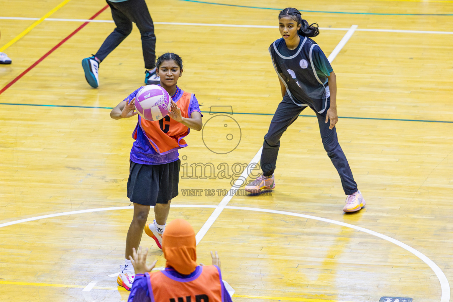 Day 15 of 26th Inter-School Netball Tournament 2025 was held in Social Center Indoor Hall on Thursday, 6th November 2025. Photos: Areef Adam / images.mv