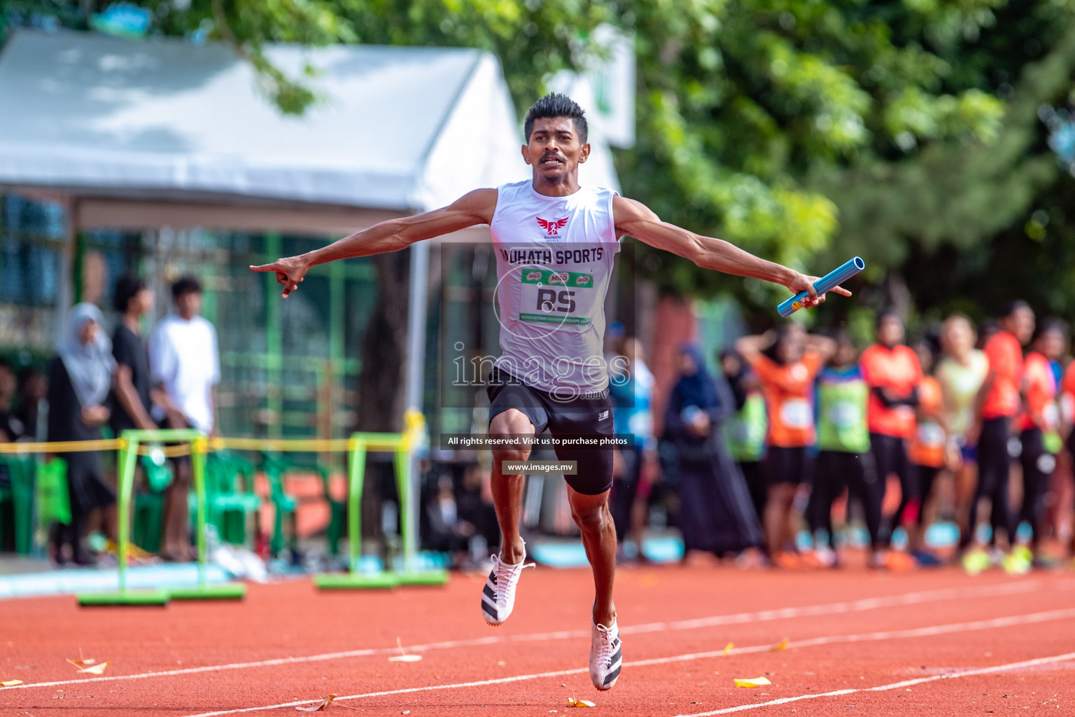 Day 3 of Milo Association Athletics Championship 2022 on 27th Aug 2022, held in, Male', Maldives Photos: Nausham Waheed / Images.mv