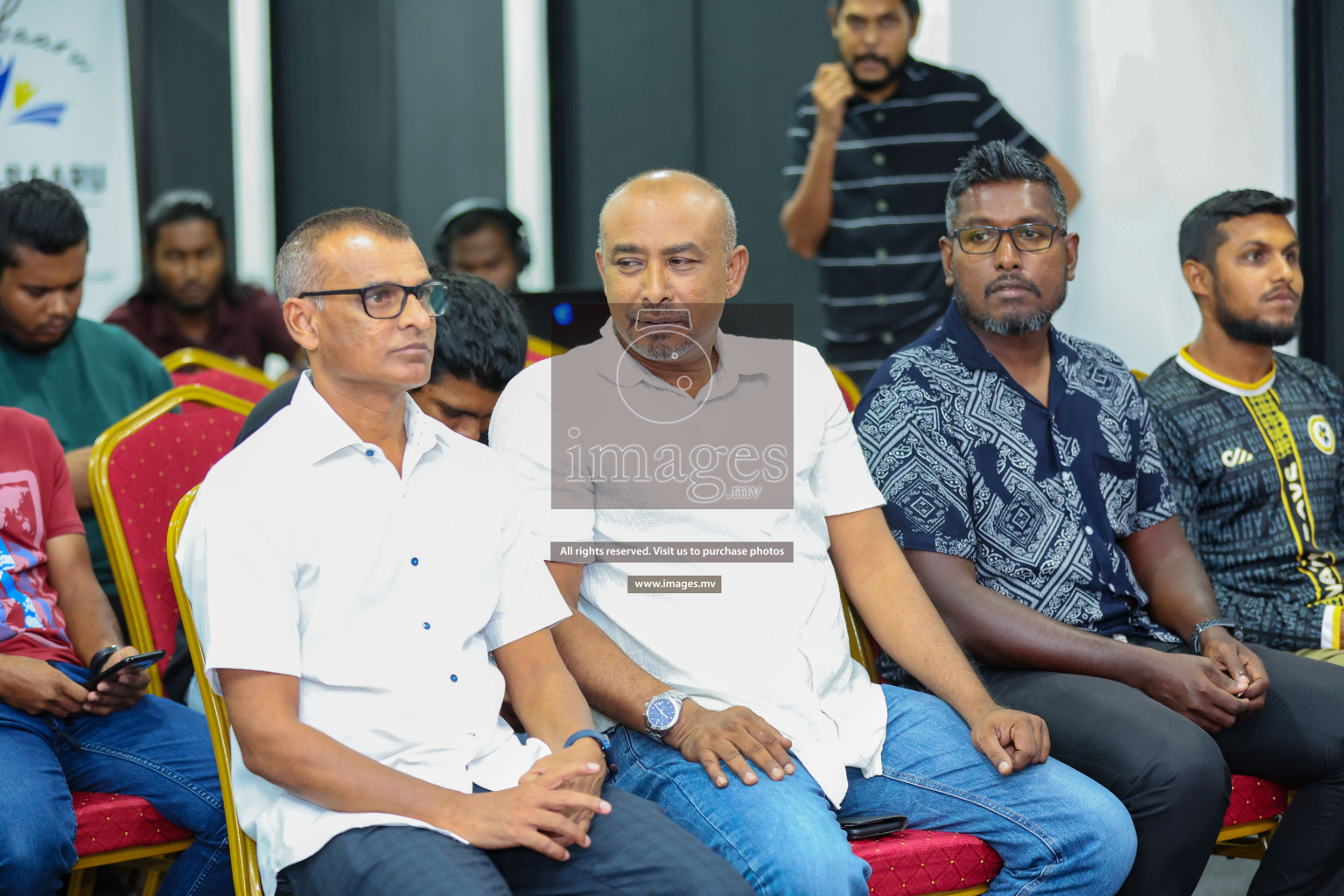 Round of 16 Draw of Club Maldives 2023 held in Boalhage Male, Maldives, on Monday, 31st July 2023 Photos: Nausham Waheed / images.mv