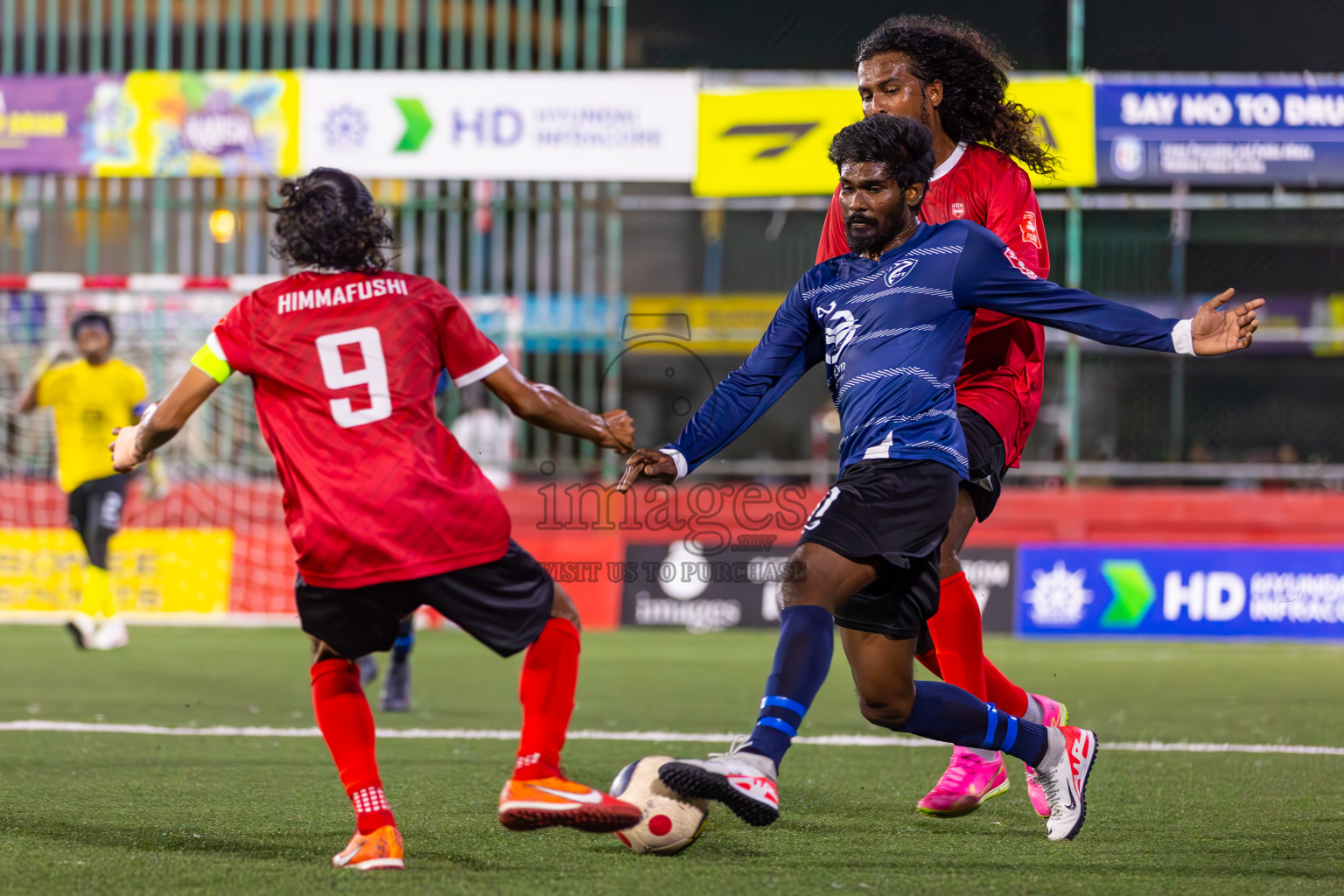 K Gaafaru vs K Himmafushi in Day 22 of Golden Futsal Challenge 2024 was held on Monday , 5th February 2024 in Hulhumale', Maldives
Photos: Ismail Thoriq / images.mv