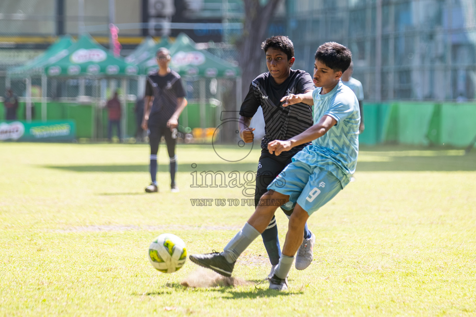 Day 3 of MILO Academy Championship 2025 (U14) was held on Saturday, 1st November 2025 at Henveiru Football Grounds, Male', Maldives . 

Photos: Hassan Simah / images.mv